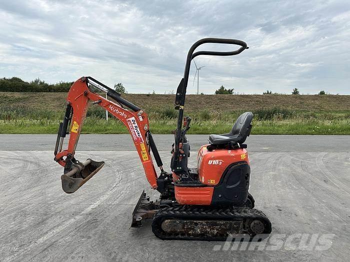 Kubota U10-3 Гусеничные экскаваторы
