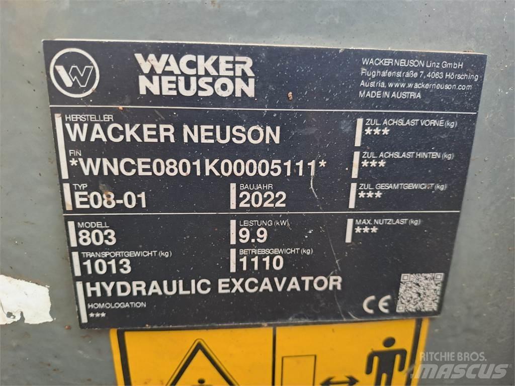 Wacker Neuson 803 Гусеничные экскаваторы