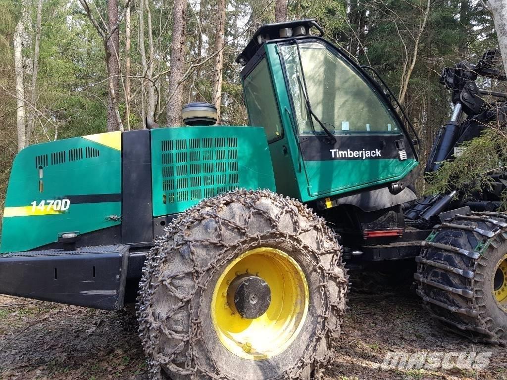 Timberjack 1470D Харвестеры