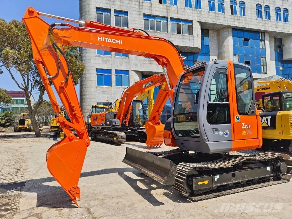 Hitachi ZX 75 Малые экскаваторы 7т-12т