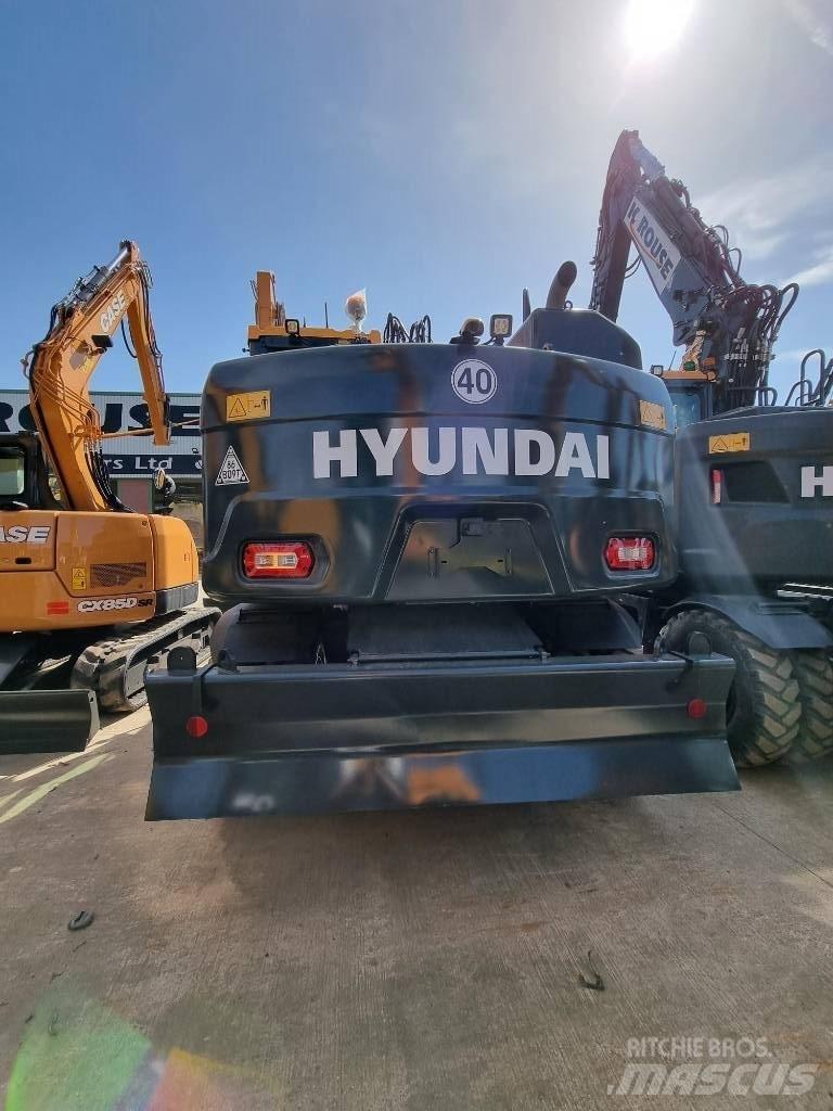 Hyundai HW140A Колёсные экскаваторы