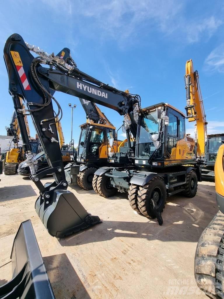Hyundai HW140A Колёсные экскаваторы