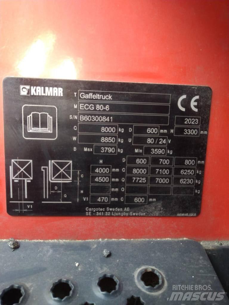 Kalmar ECG80-6 Электропогрузчики