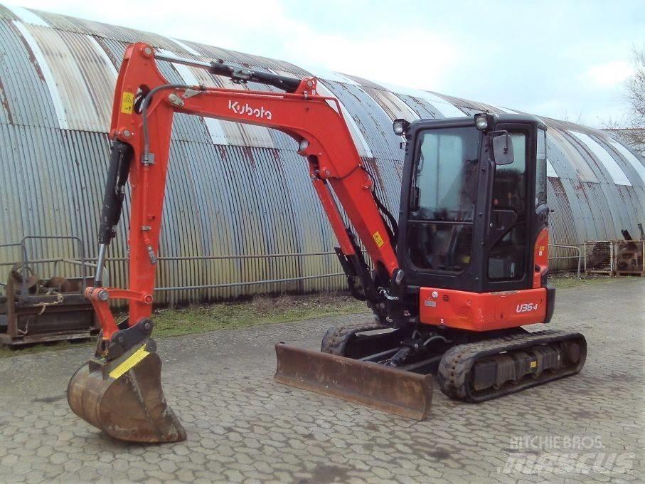 Kubota U 36-4 Мини-экскаваторы