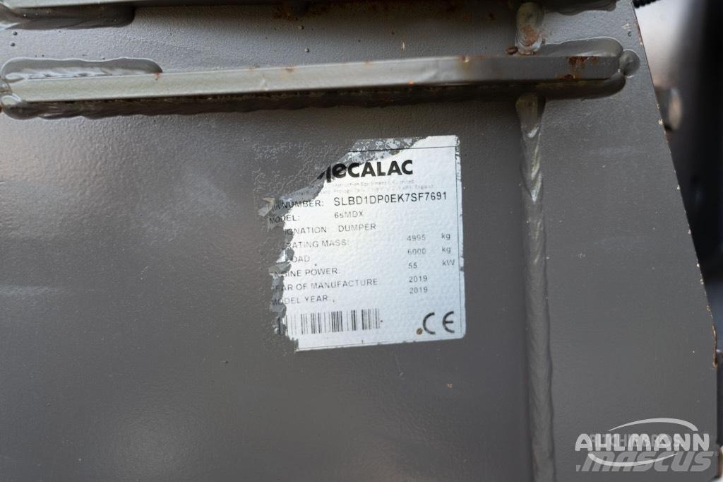 Mecalac 6 MDX Шарнирно-сочленённые самосвалы