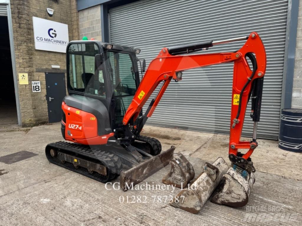 Kubota U 27-4 Мини-экскаваторы