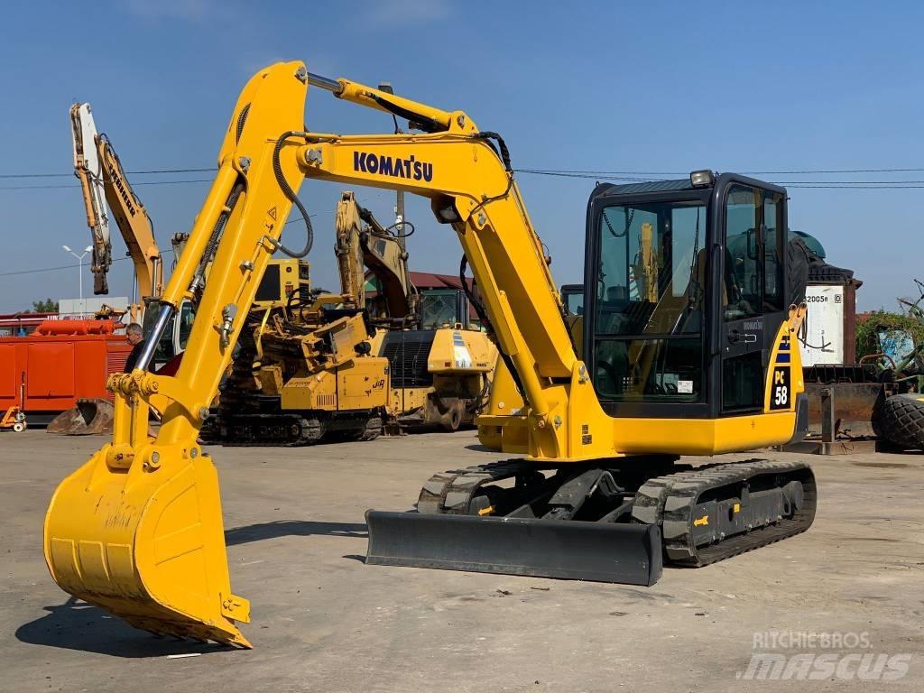 Komatsu PC58-8 Мини-экскаваторы