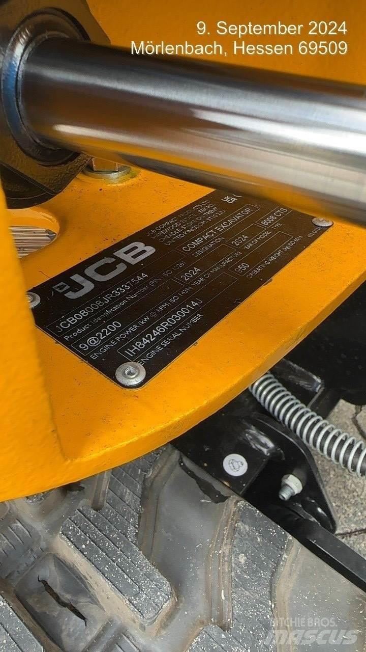 JCB 8008CTS Мини-экскаваторы