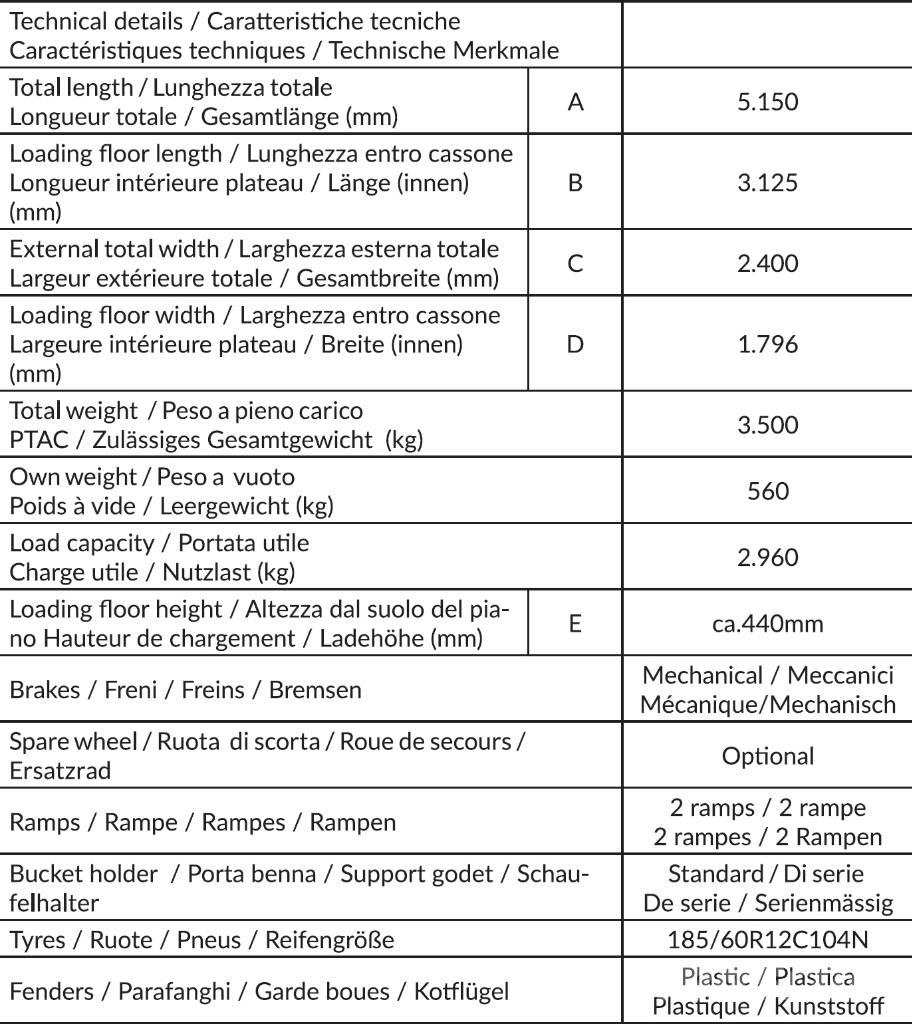 CLM ALUMINIUM FLY 35 Лёгкие прицепы