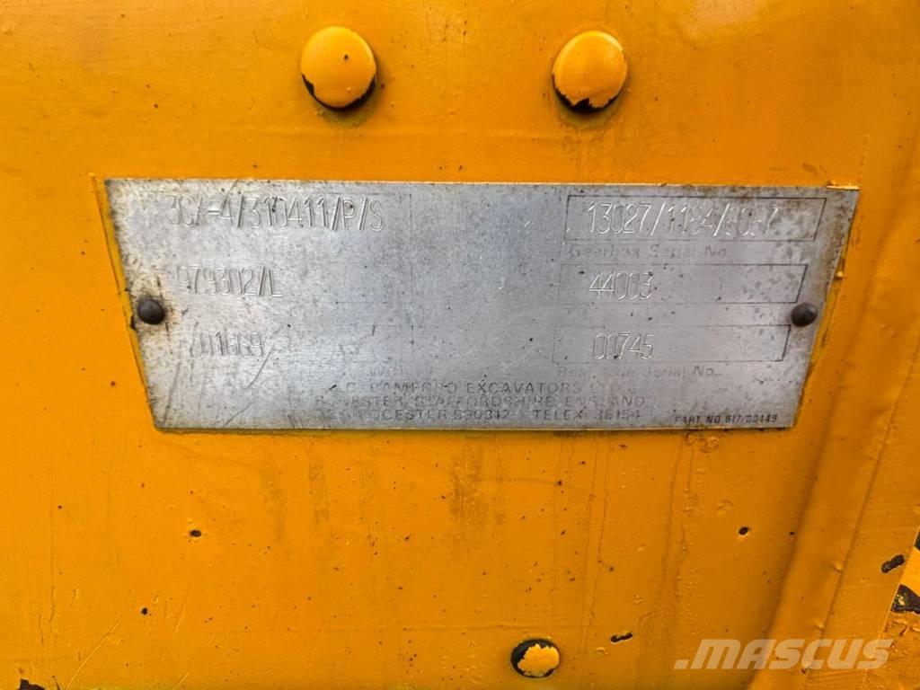 JCB 3 CX Экскаваторы-погрузчики