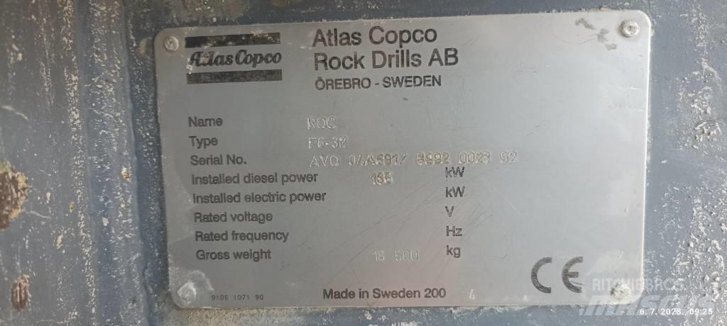 Atlas Copco F6 Буровые вышки