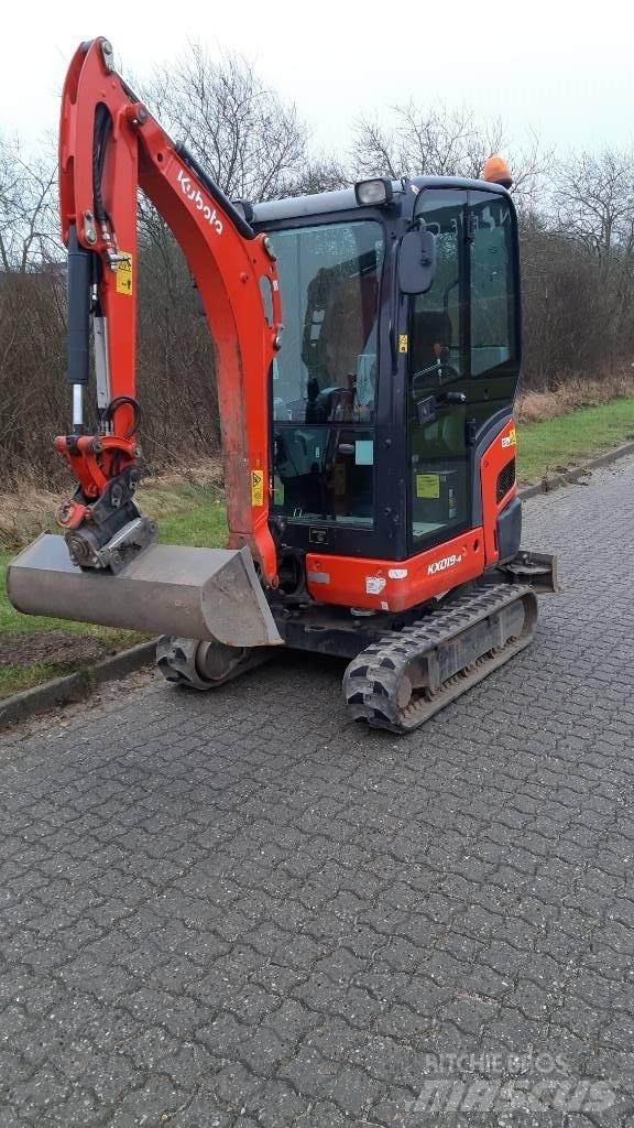 Kubota KX019-4 Мини-экскаваторы