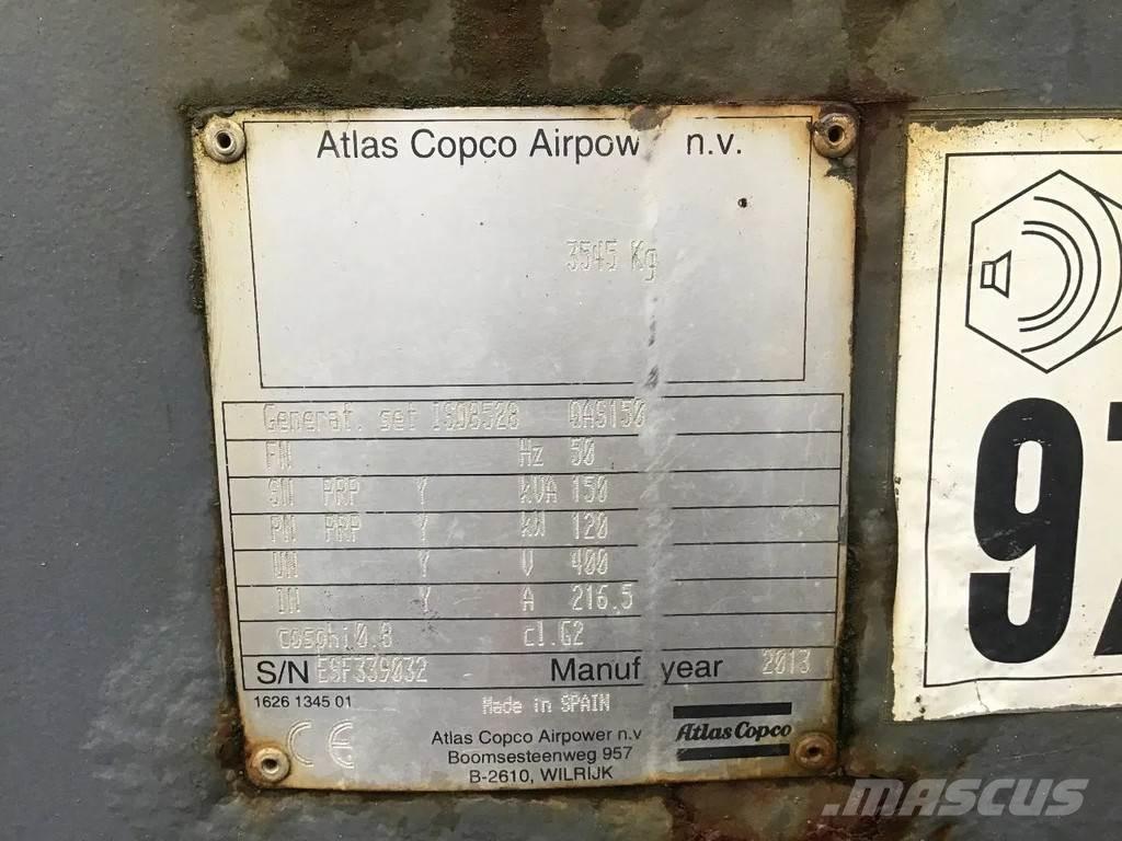 Atlas Copco QAS 150 Другие генераторы