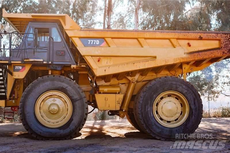 CAT 777D Специальные грузовики