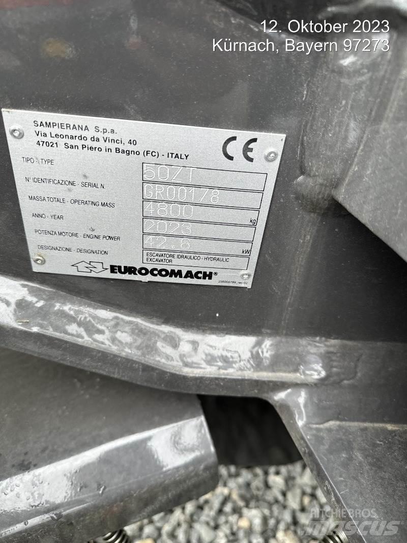 Eurocomach 50ZT Мини-экскаваторы