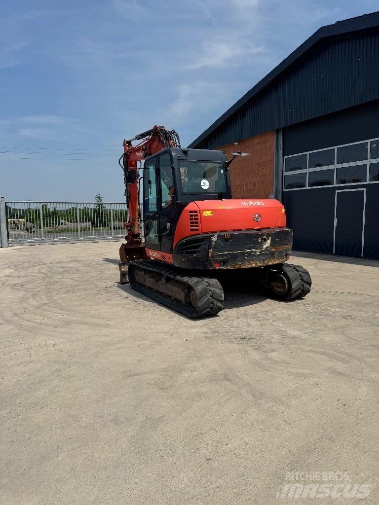 Kubota KX 080-4 Малые экскаваторы 7т-12т