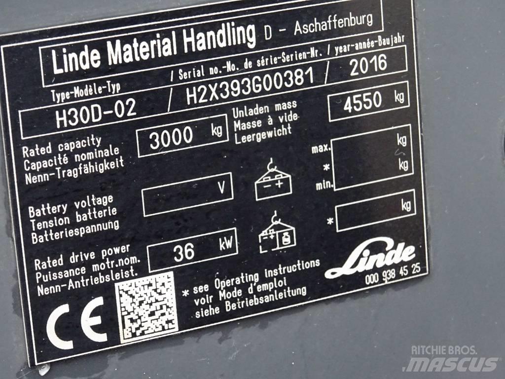 Linde H30D-02 Дизельные погрузчики