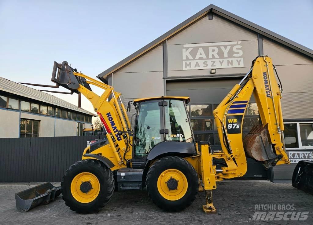 Komatsu WB 97 S-8 Экскаваторы-погрузчики