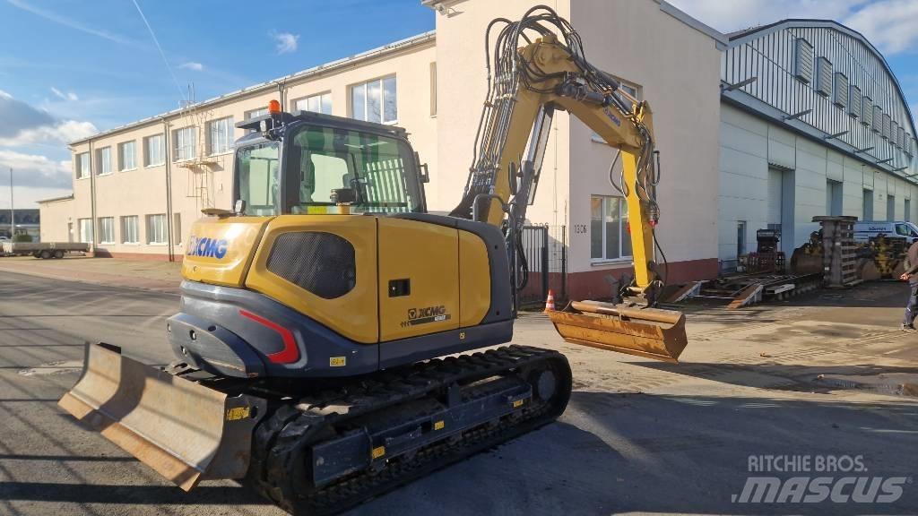 XCMG XE 80 E Малые экскаваторы 7т-12т