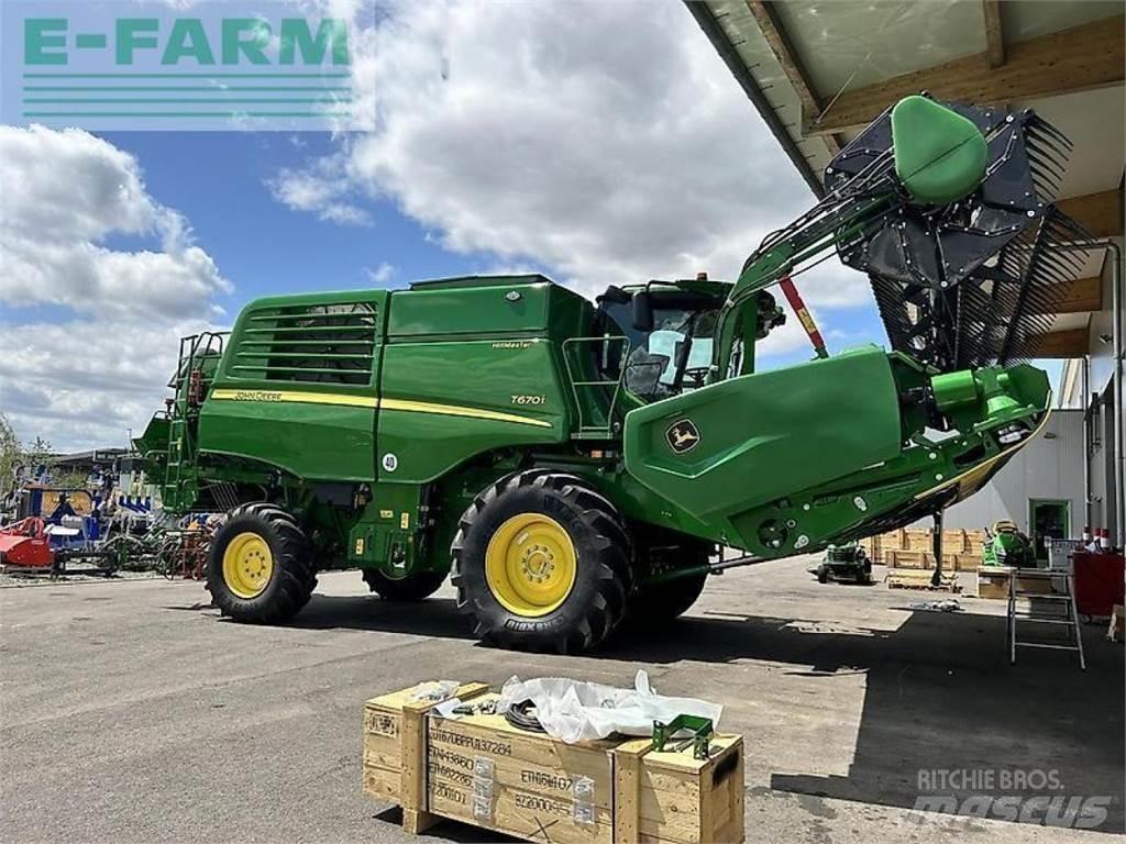 John Deere t670 hm Зерноуборочные комбайны
