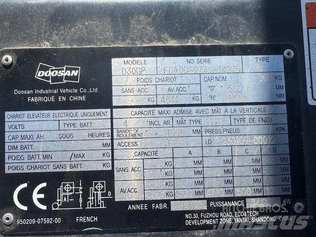 Doosan D30 Plus Дизельные погрузчики