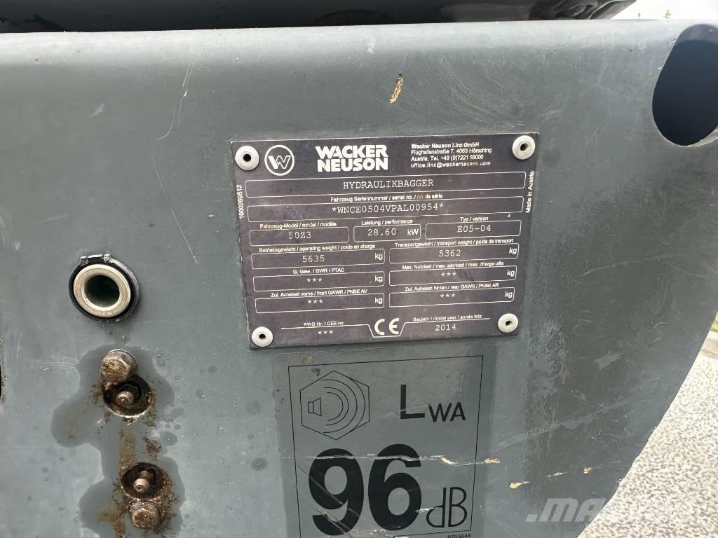 Wacker Neuson 50 Z3 Мини-экскаваторы