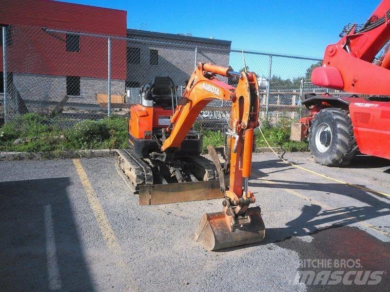 Kubota U 17 Мини-экскаваторы