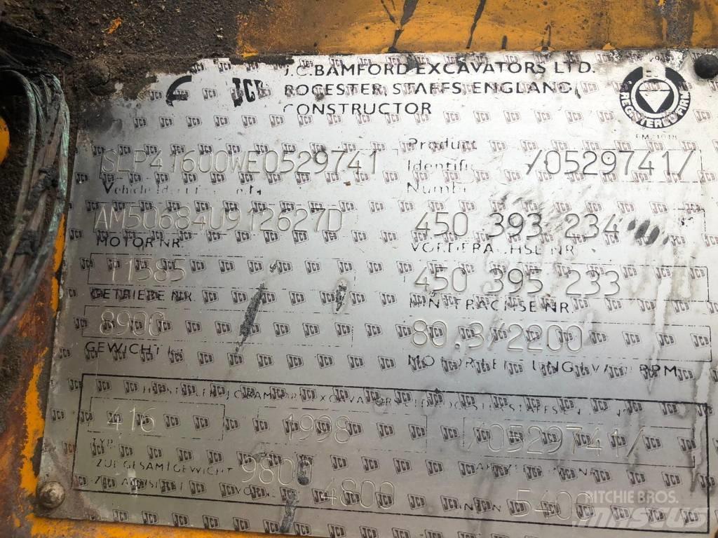 JCB 416 B FOR PARTS Фронтальные погрузчики