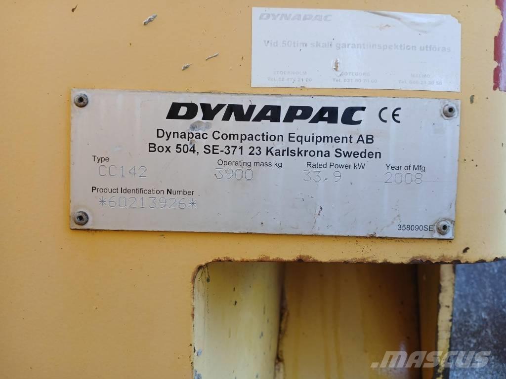 Dynapac CC142, Vält Катки тротуарные