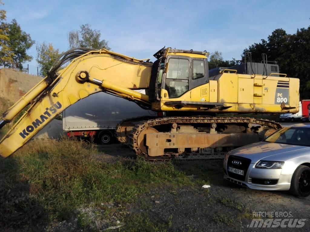 Komatsu PC800-8 Гусеничные экскаваторы