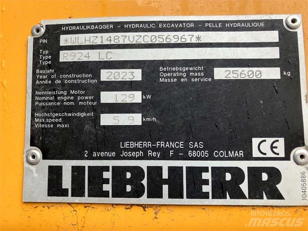 Liebherr R924 Гусеничные экскаваторы