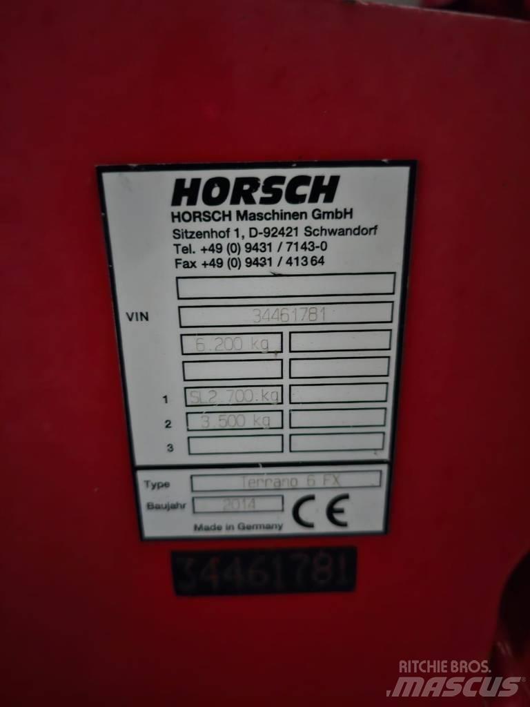 Horsch Terrano 6 FX Культиваторы сплошные