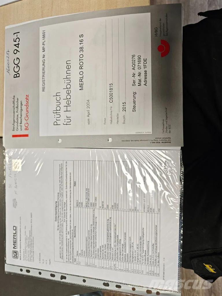 Merlo Roto 38.16S Телескопические погрузчики