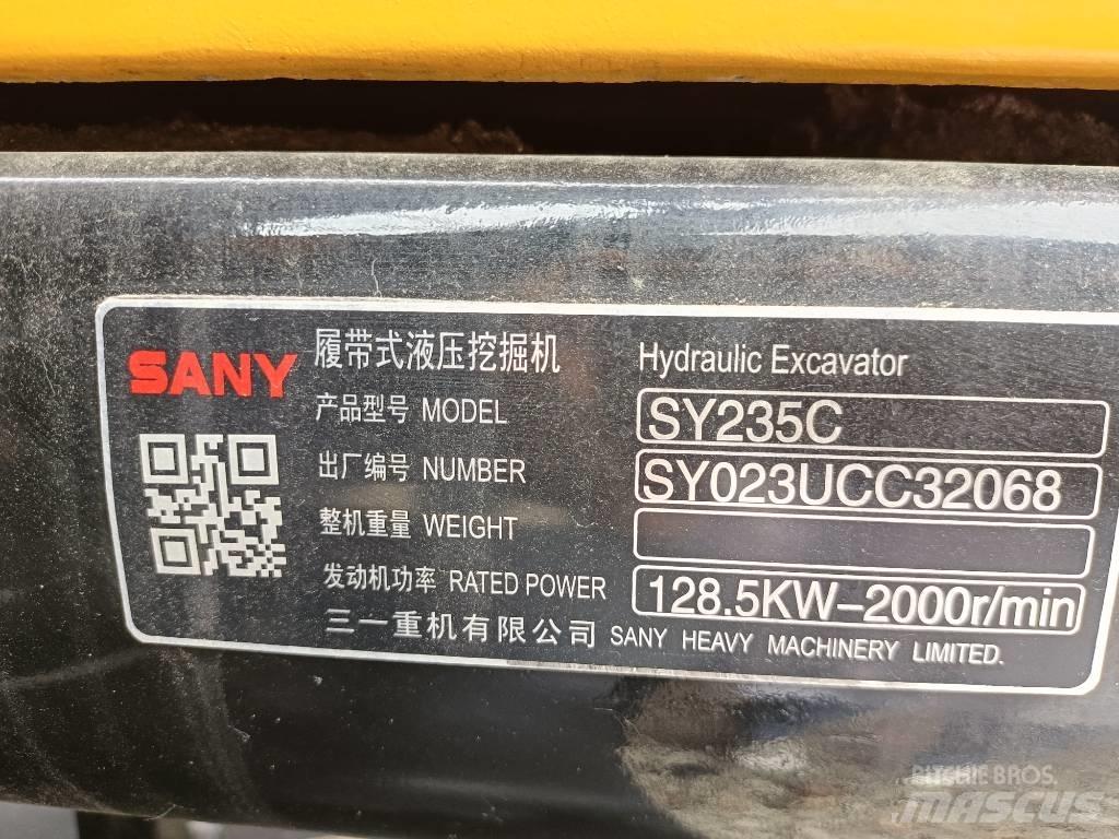 Sany SY235 Гусеничные экскаваторы