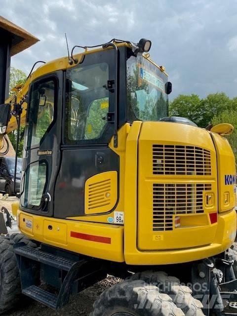 Komatsu PW98MR-11 Колёсные экскаваторы