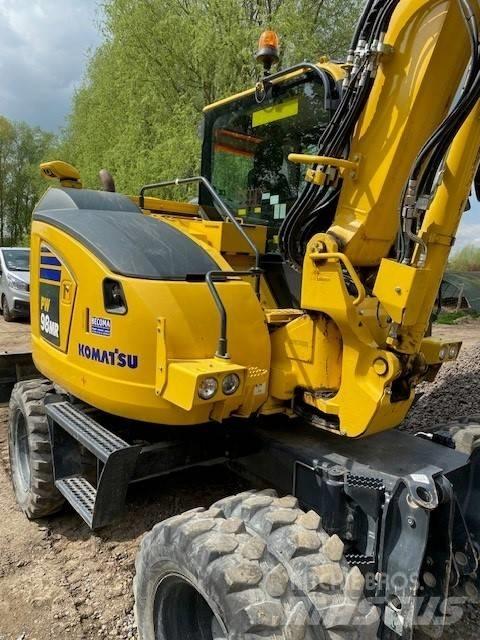 Komatsu PW98MR-11 Колёсные экскаваторы