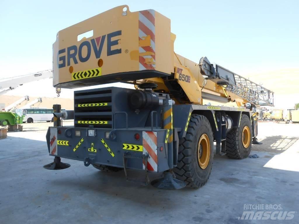 Grove RT 650 E Автокраны вездеходы