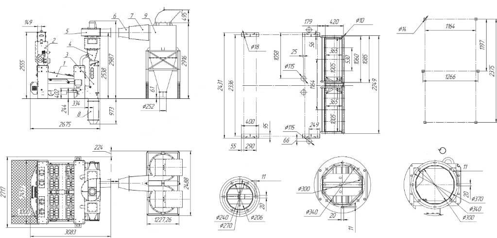  EL GRAIN SVR-30/2 Зерноочистительное оборудование