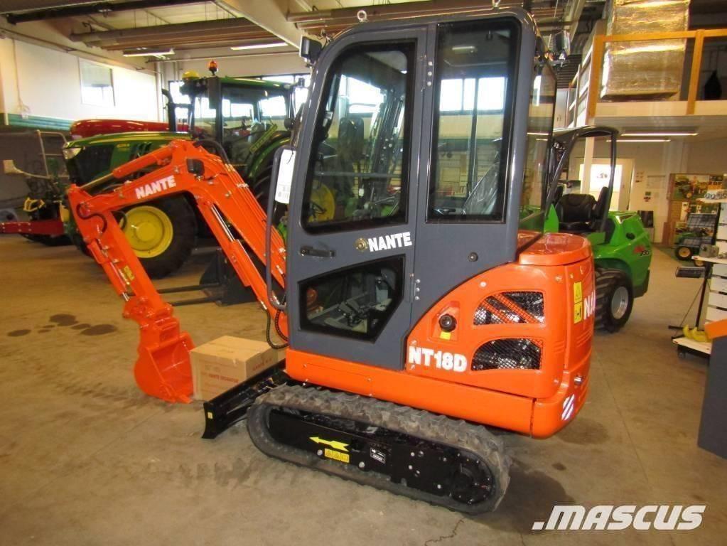 Nante NT 18 D Мини-экскаваторы