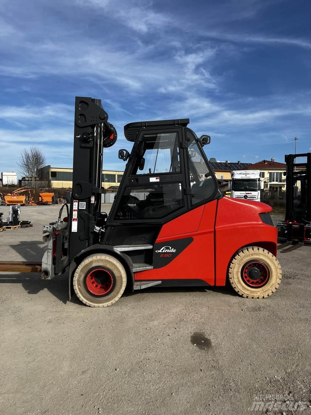 Linde E80/900 Электропогрузчики