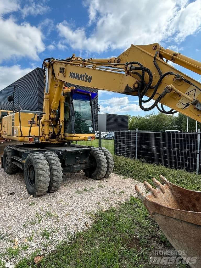 Komatsu PW 170 ES-6K Колёсные экскаваторы