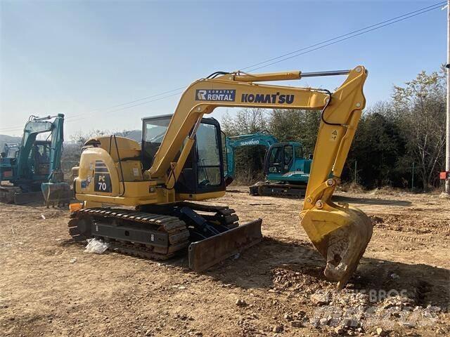 Komatsu PC 70-8 Гусеничные экскаваторы