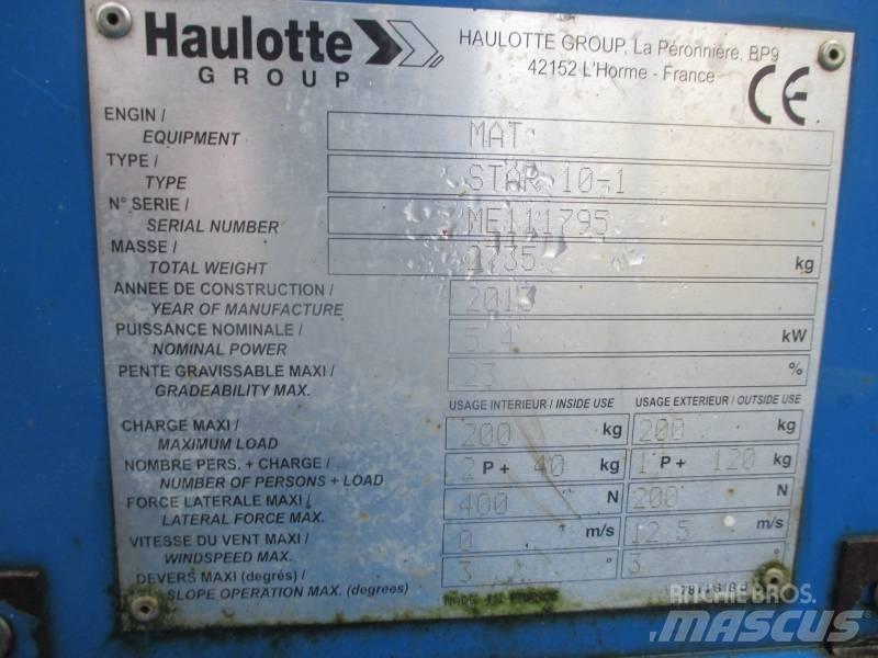 Haulotte Star 10 Вертикальные мачтовые подъемники