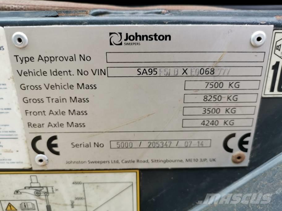 Johnston CX 400 Вакуумные уборочные машины