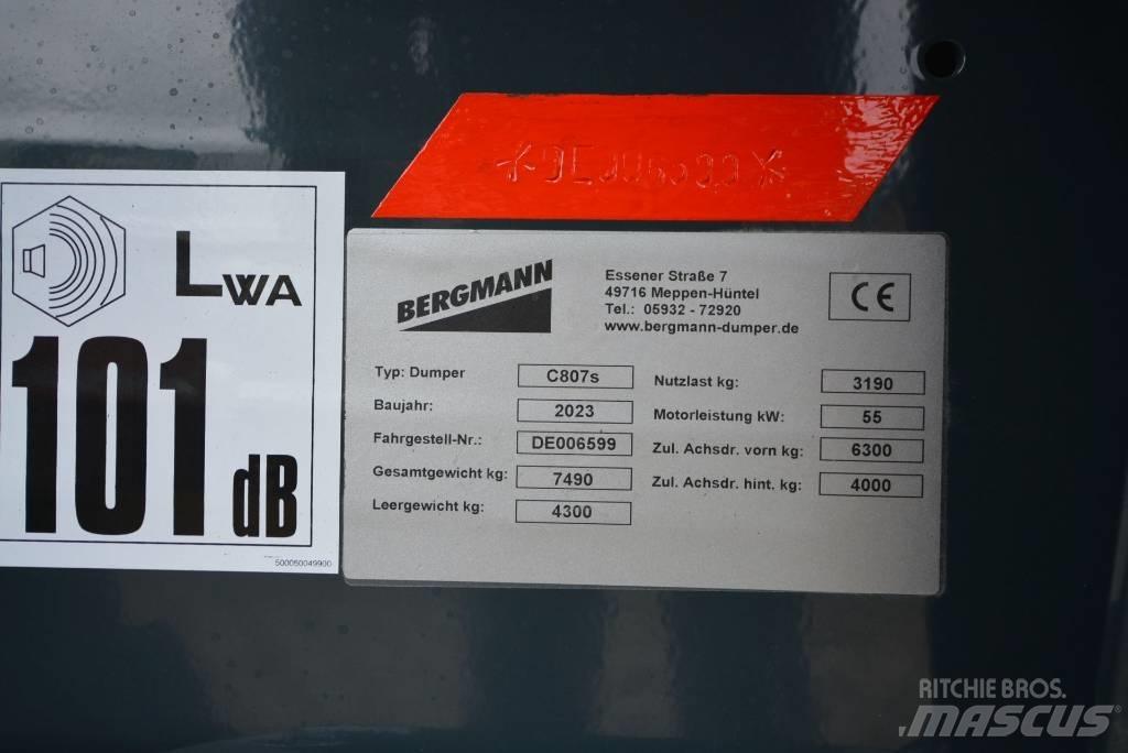 Bergmann C 807 s Шарнирно-сочленённые самосвалы