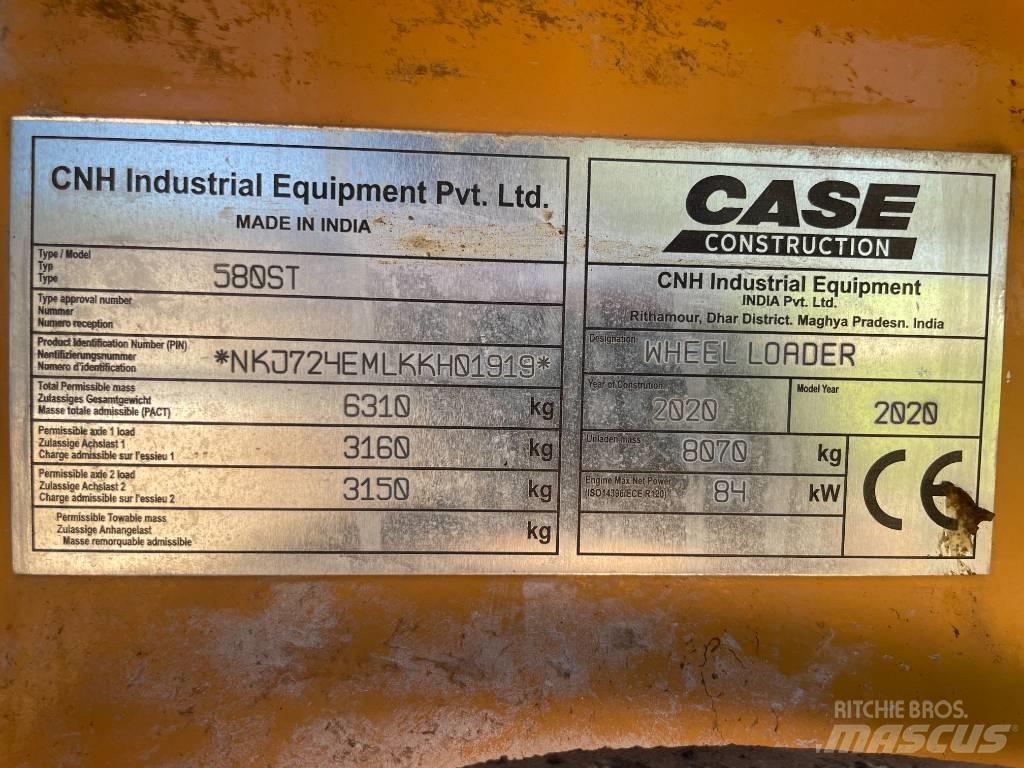 CASE 580 ST Экскаваторы-погрузчики