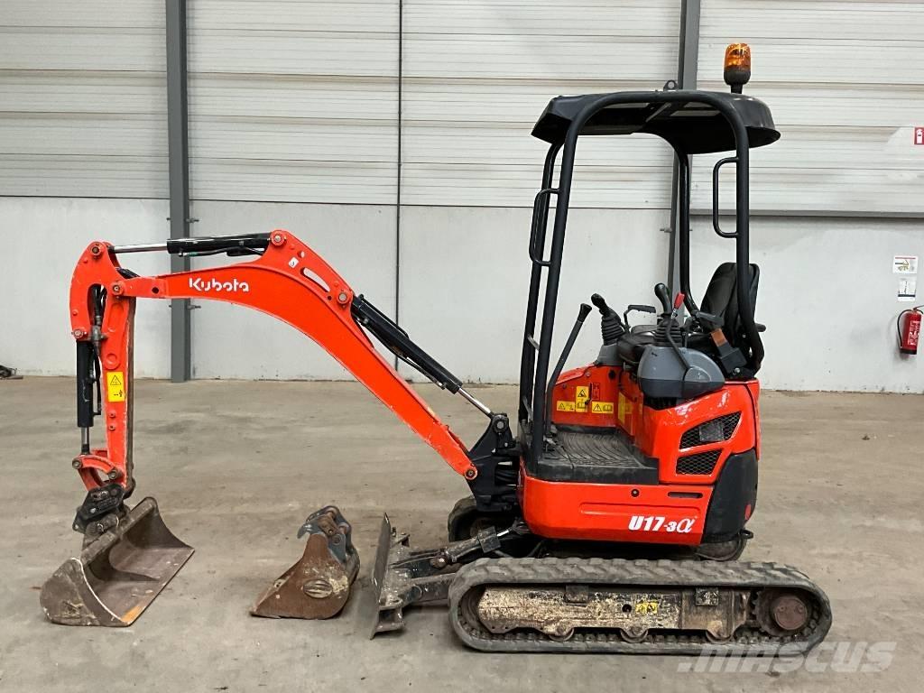 Kubota U 17-3 A Мини-экскаваторы