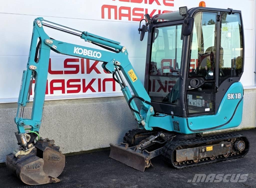 Kobelco SK 18 Мини-экскаваторы