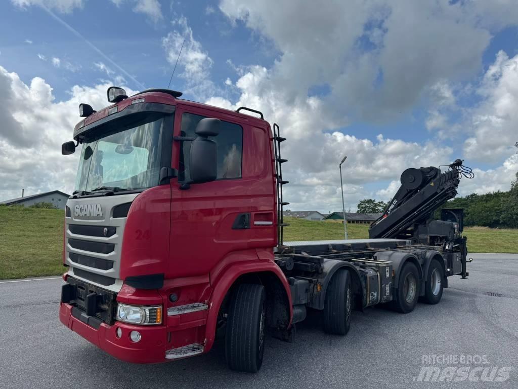 Scania R 490 Автомобильные краны