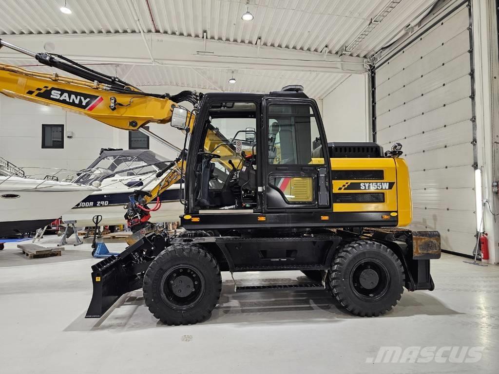 Sany SY 155 W Колёсные экскаваторы